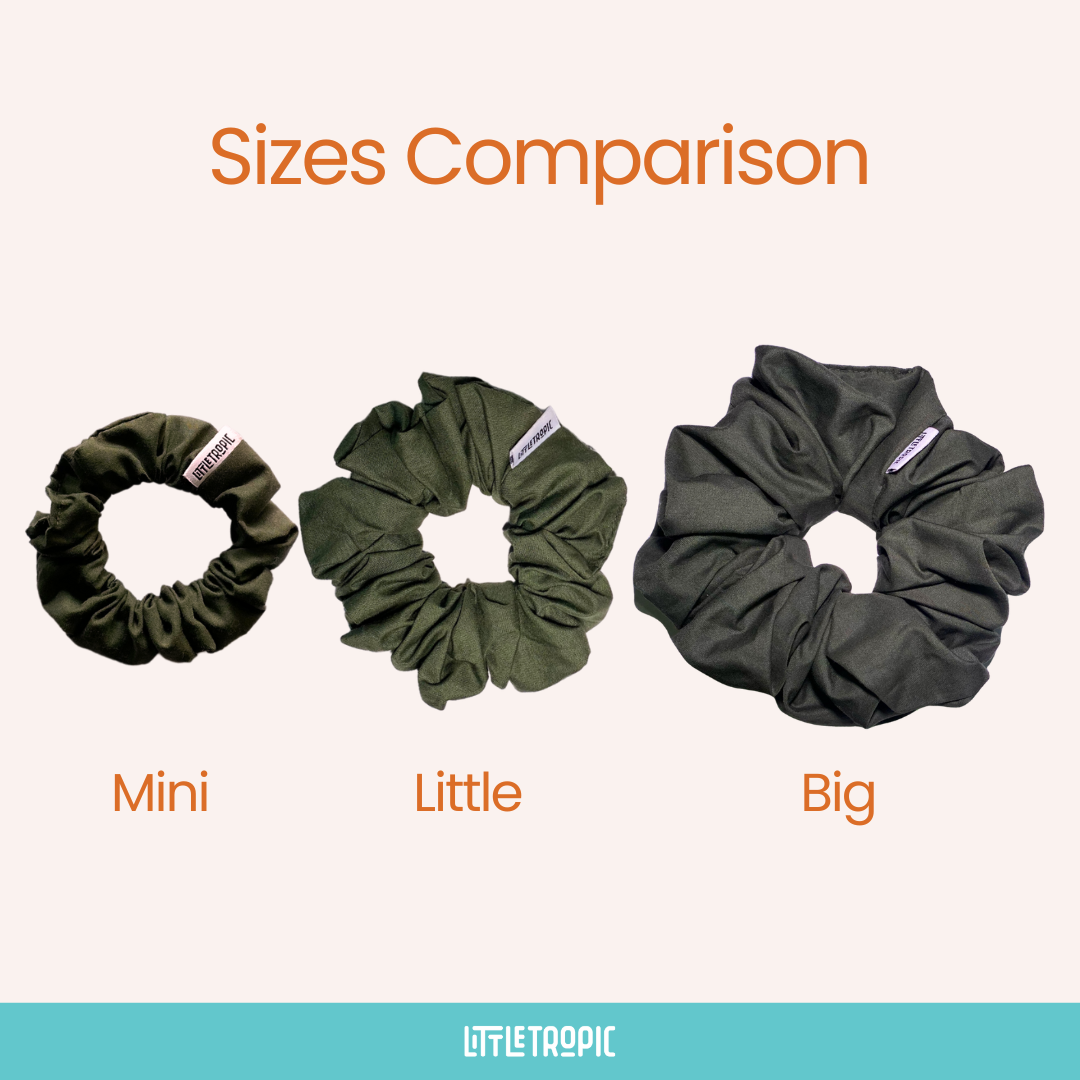 Mount Pelée Scrunchie